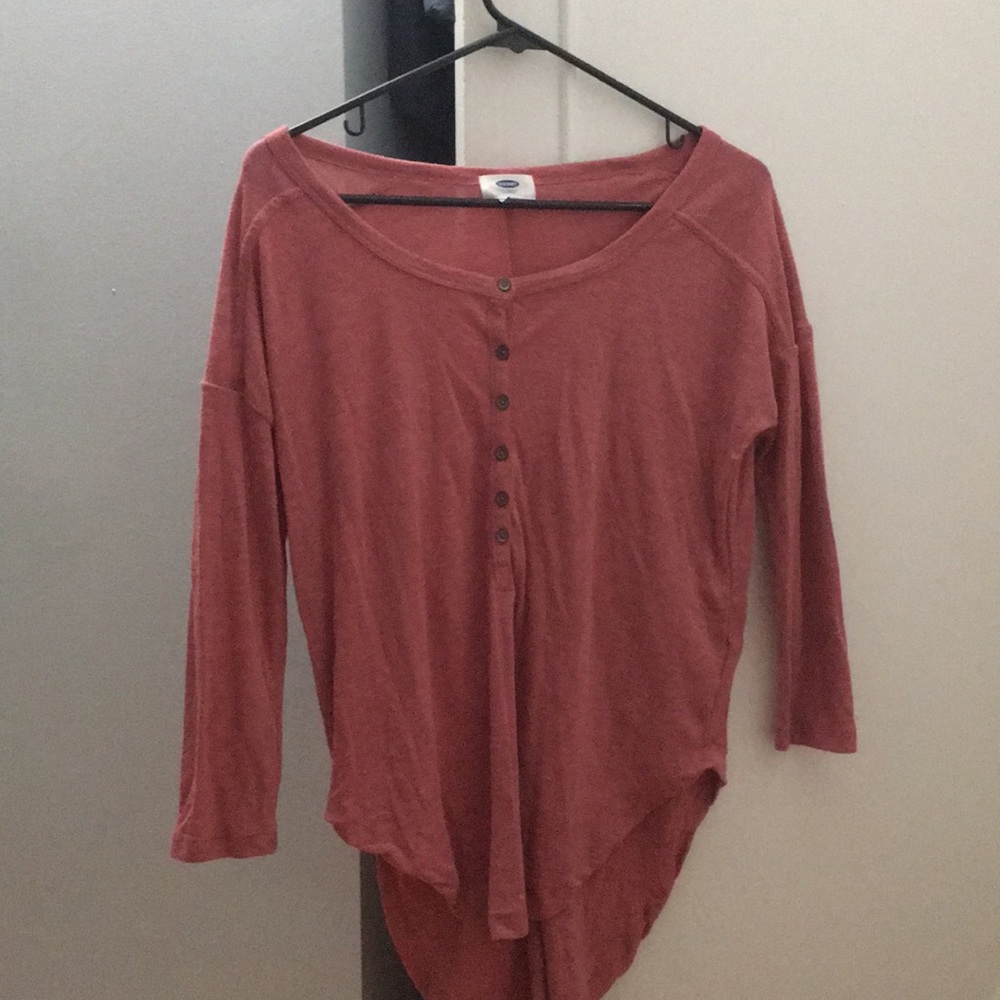 Old Navy 1/4 Button Top